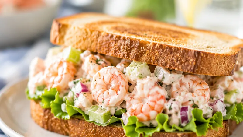Best Shrimp Salad Sandwich Recipe (Creamy & Fresh)