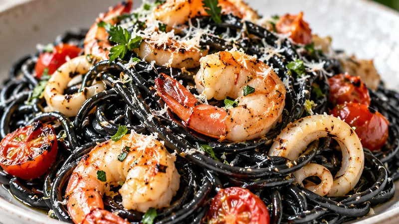 Black Squid Ink Pasta Recipe