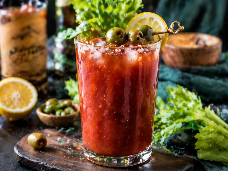 Bloody Molly Recipe, ready to serve