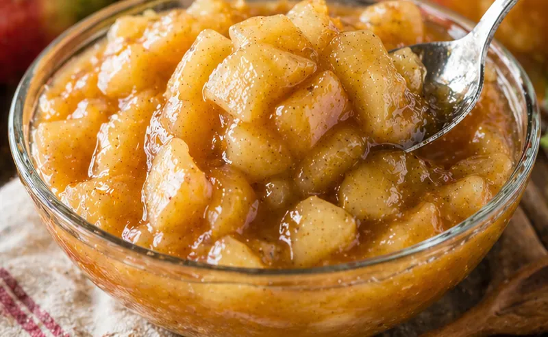 Canned Apple Pie Filling Recipe, ready to serve