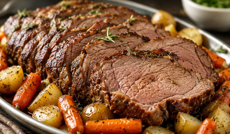 Chuck Eye Roast Recipe, ready to serve