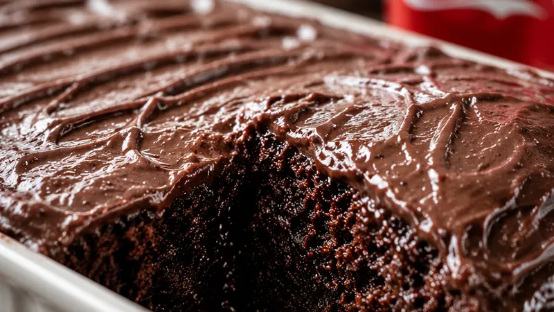Copycat Cracker Barrel Chocolate Coca-Cola Cake