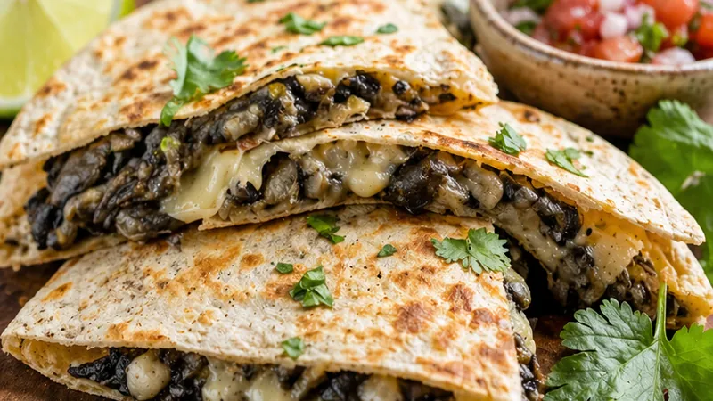 Corn Smut Recipe (Huitlacoche Quesadillas)