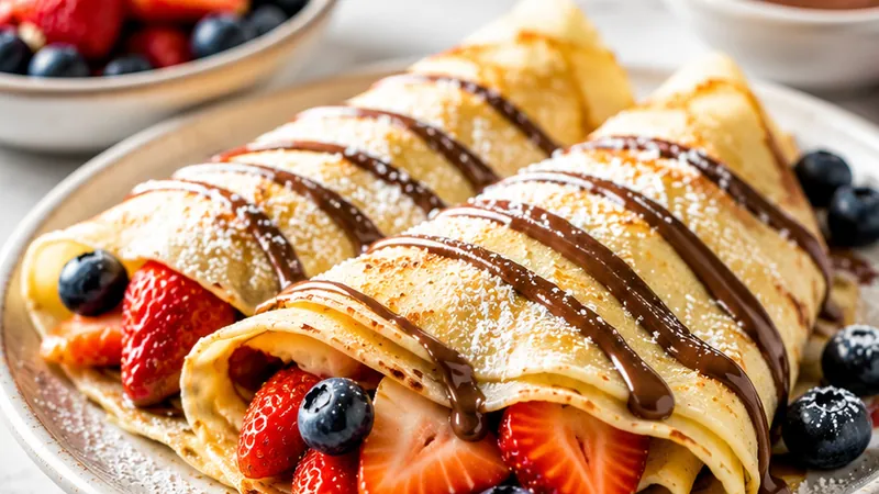 Crepes Using Pancake Mix (Easy Breakfast Hack)
