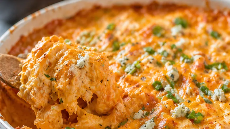 Easy Buffalo Chicken Dip with Frank's RedHot