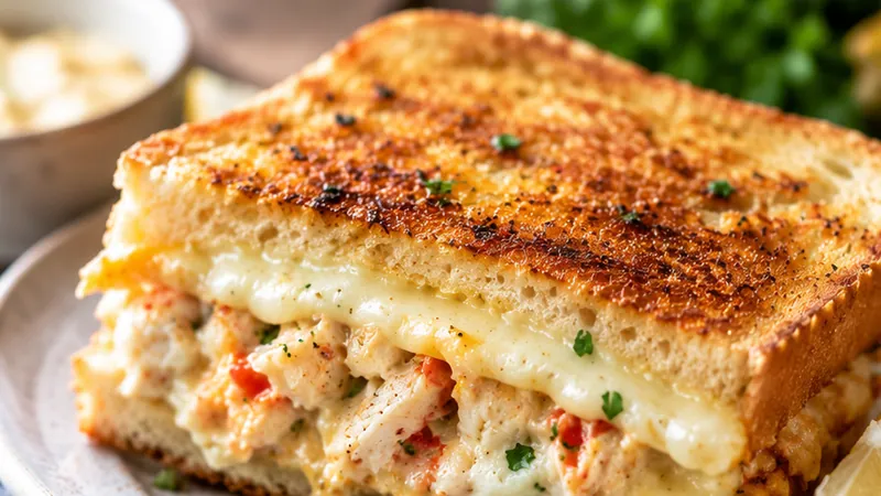 Easy Crab Melt Sandwich Recipe