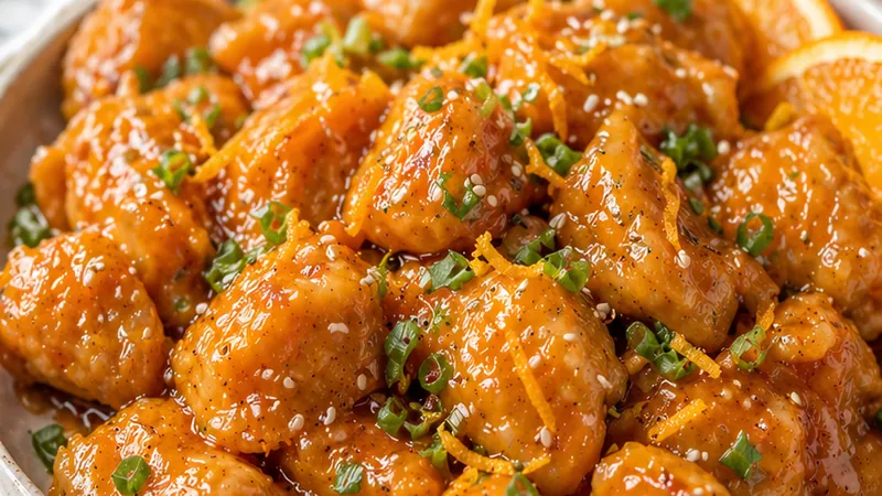 Easy Orange Chicken with Orange Marmalade