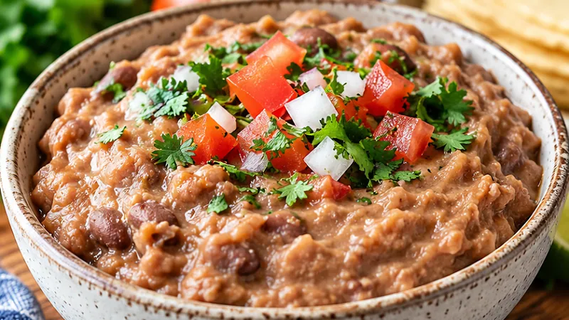 Easy Vegan Refried Beans