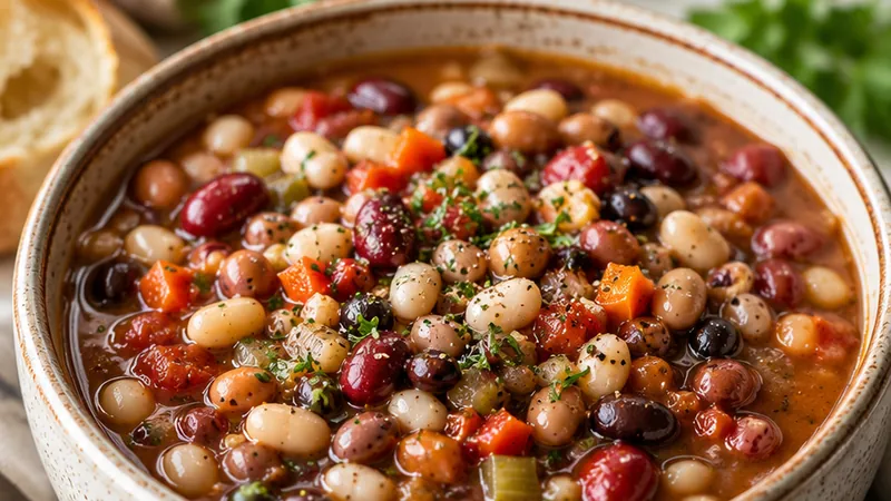 Hearty 13 Bean Soup Recipe