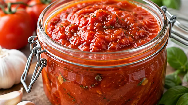 Homemade Fresh Tomato Pizza Sauce Recipe