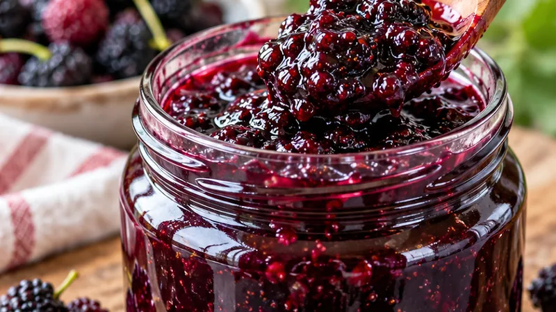 Homemade Mulberry Jam Recipe