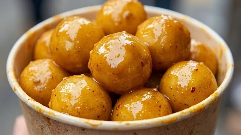 Hong Kong Style Curry Fish Balls