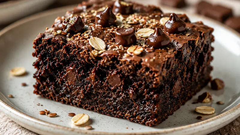 Lactation Brownies, ready to serve