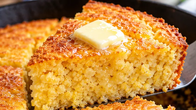 No Egg Cornbread Recipe