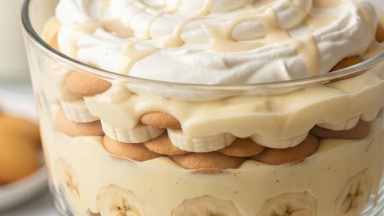 not your mama's banana pudding recipe