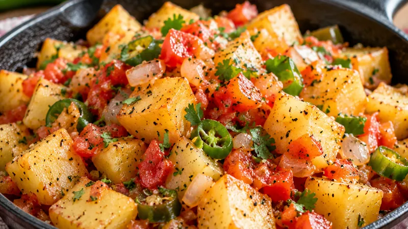 Papas a la Mexicana
