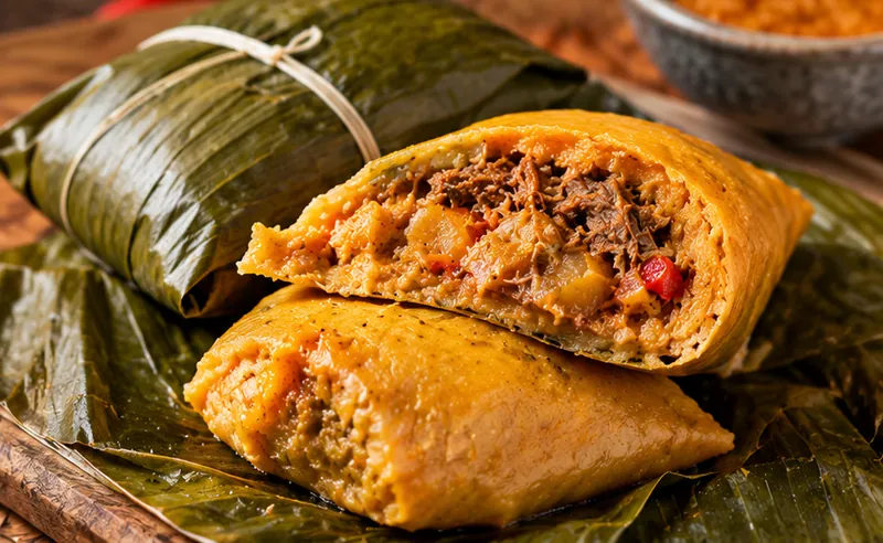 Pasteles Puertorriqueños, ready to serve