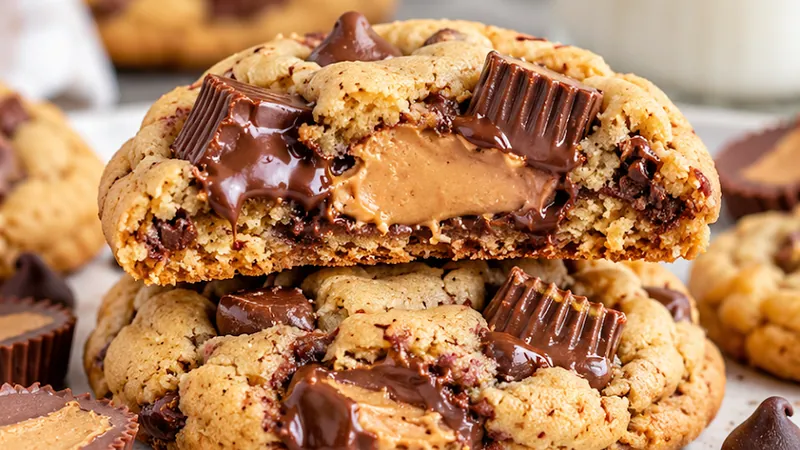 Reese's Peanut Butter Cup Cookies