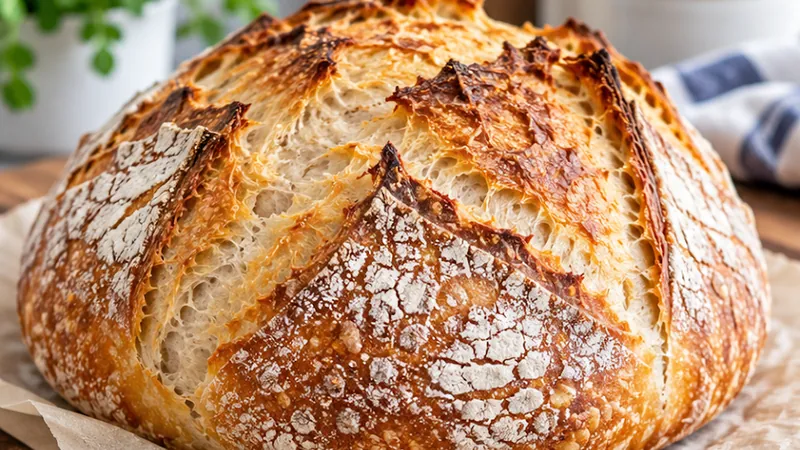 Same-Day Sourdough Bread Recipe