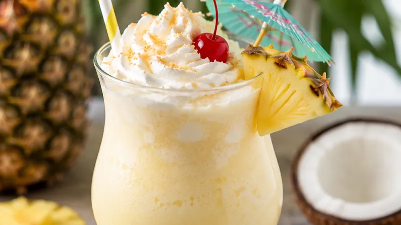 Virgin Piña Colada Mocktail Recipe