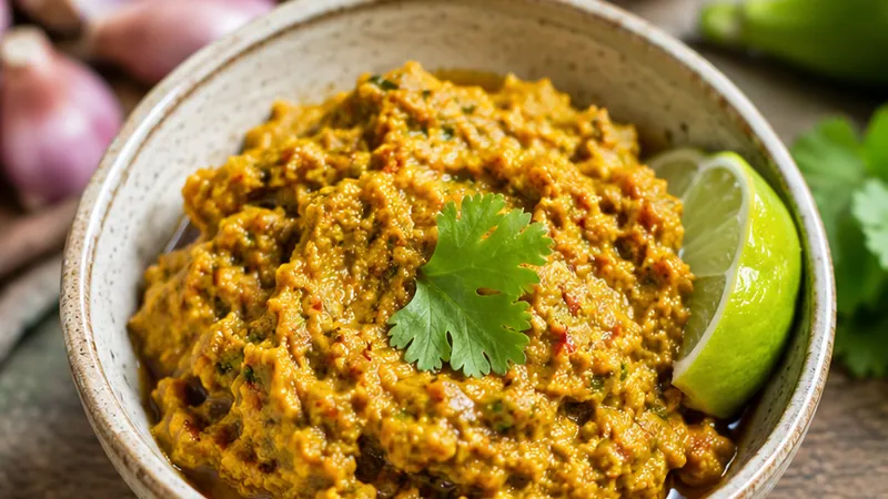 Yellow Curry Vegan Paste Recipe